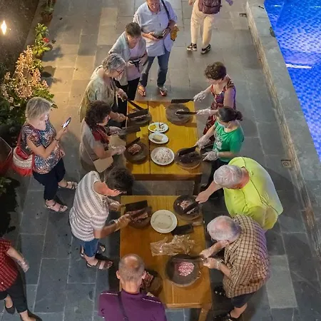 Camellia Eco Home &Tra My Restaurant Ninh Binh Exterior foto